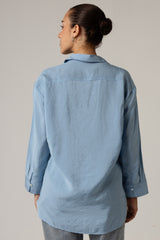 Utility Pocket Shirt - Blue