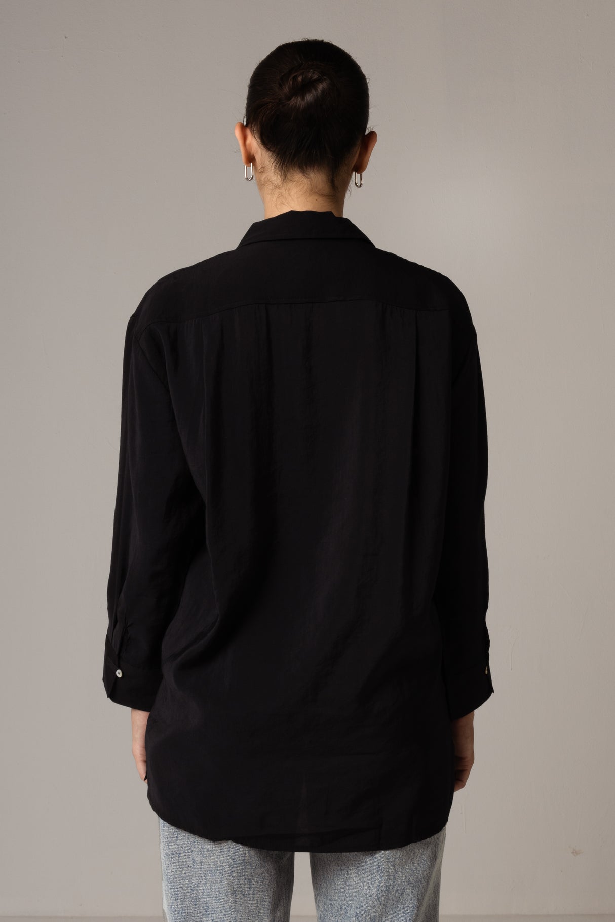 Utility Pocket Shirt - Black