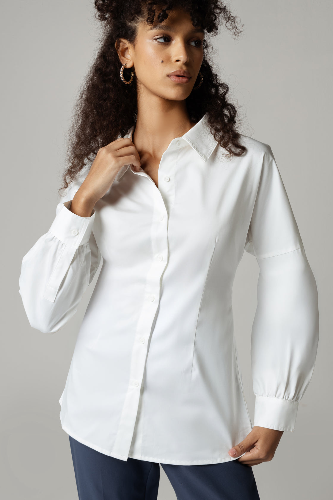 Classic White Poplin Shirt