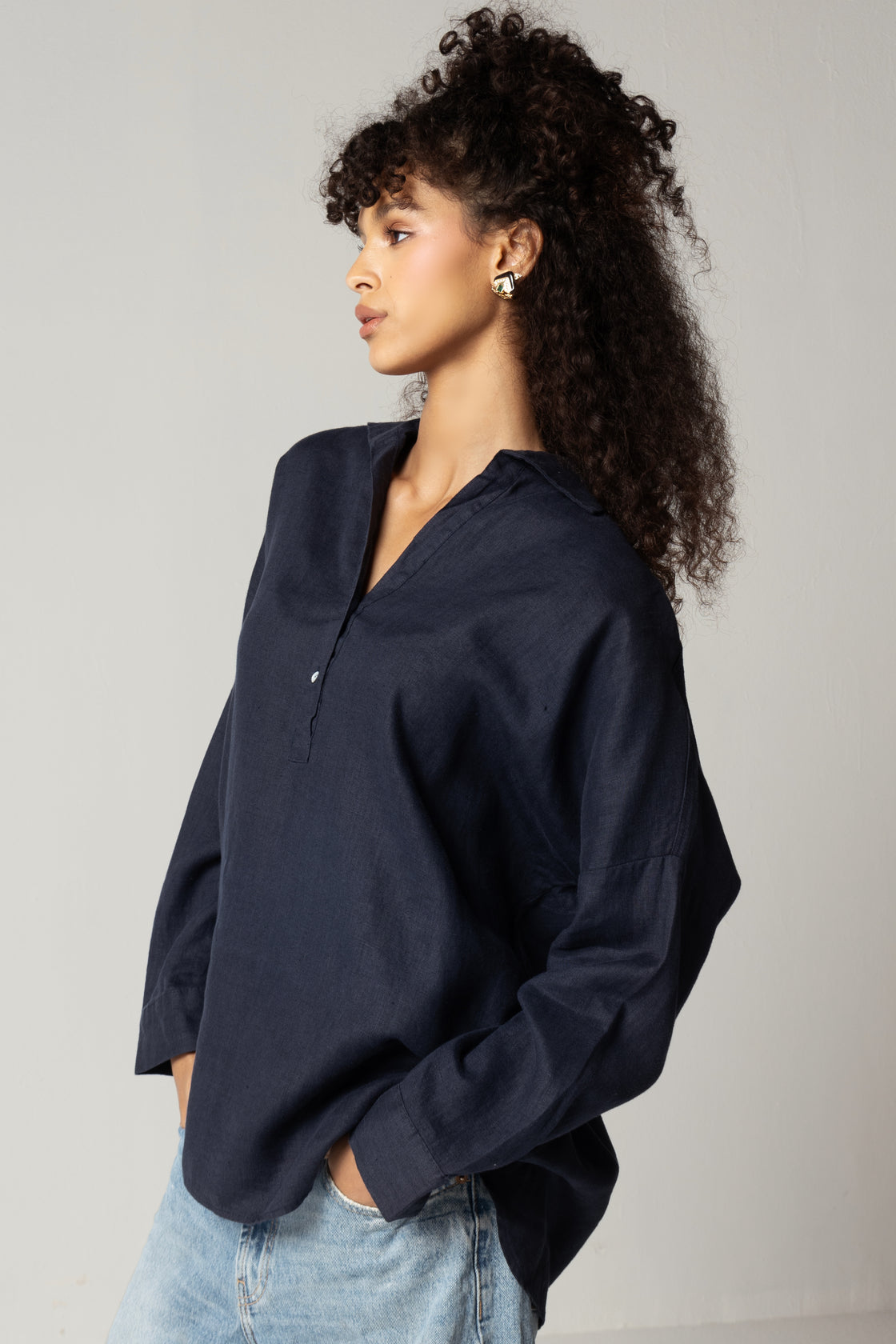 The Oversized Linen Shirt