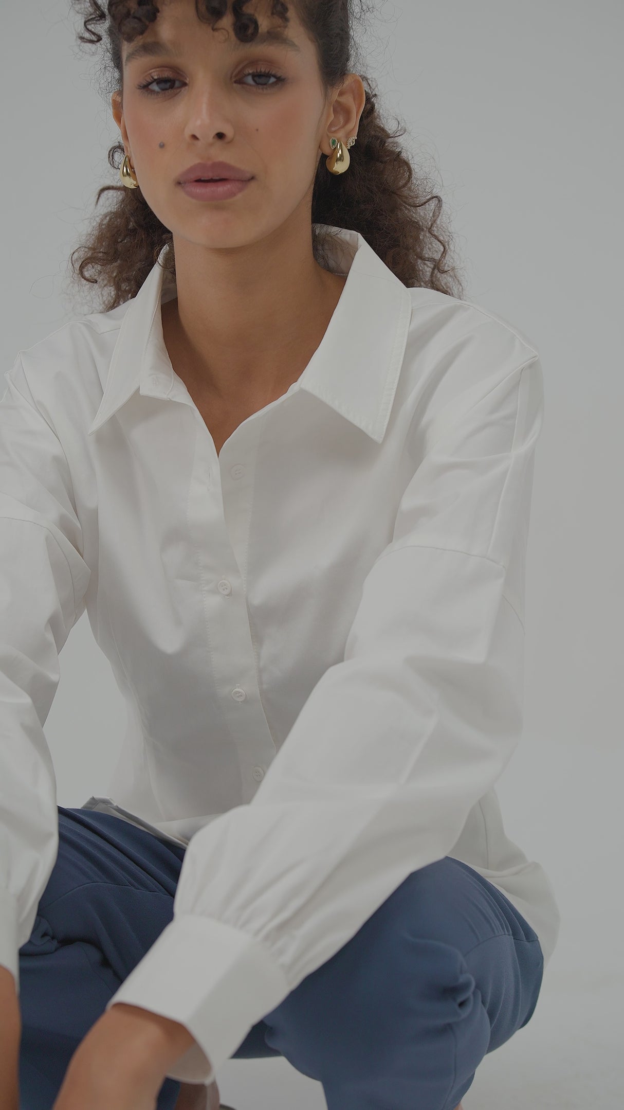 Classic White Poplin Shirt